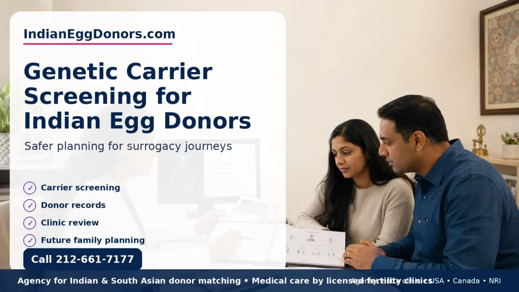 Genetic Carrier Screening for Indian Egg Donors: What Intended Parents Need to Know (2026)