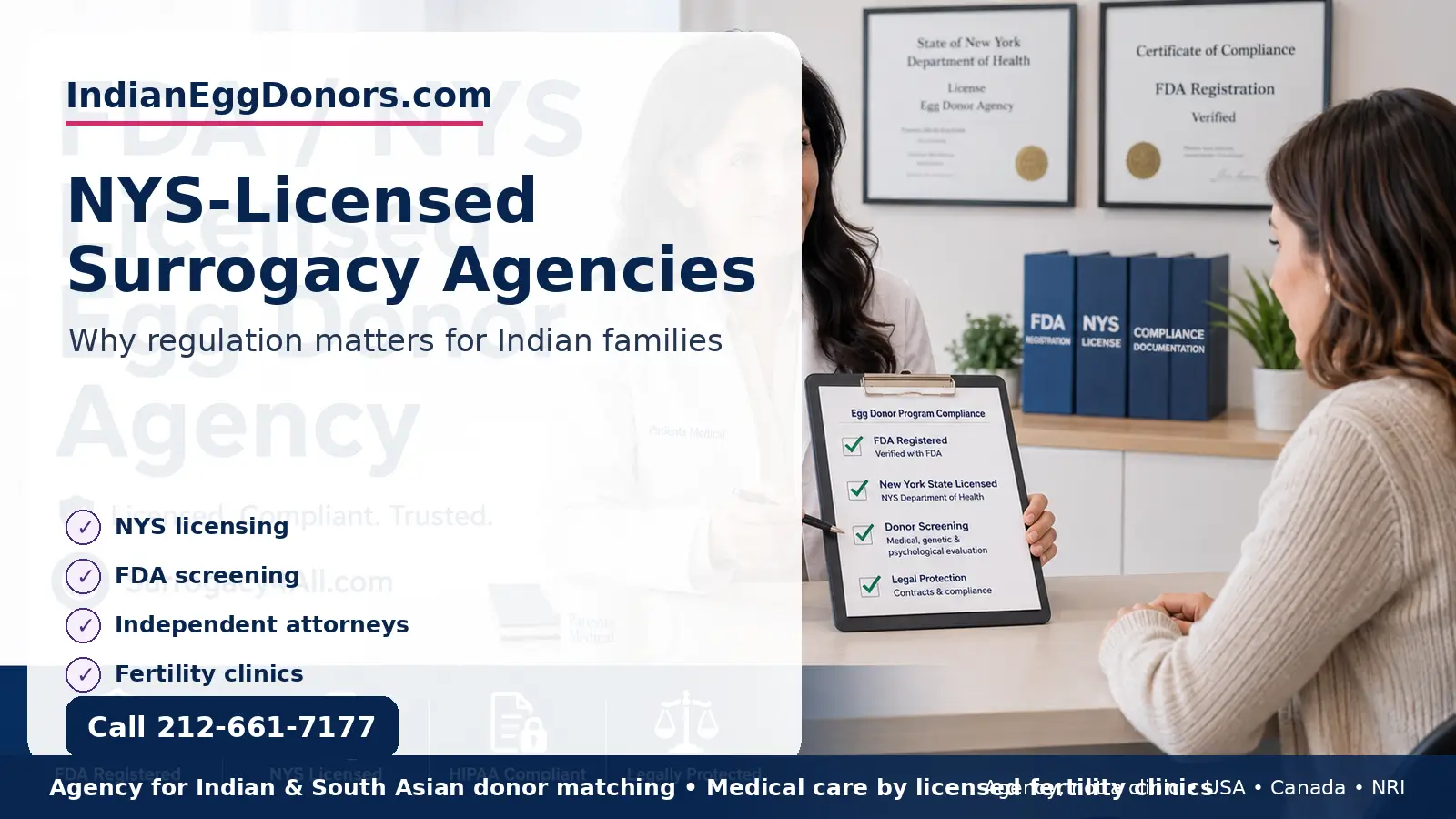 NYS-Licensed Surrogacy Agencies Explained: A Consumer Protection Guide for Indian Families (2026)
