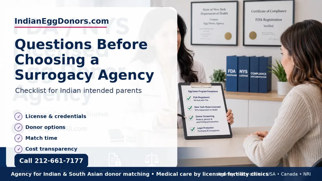 25 Questions Every Indian Intended Parent Should Ask Before Signing With a Surrogacy Agency (2026 Guide)