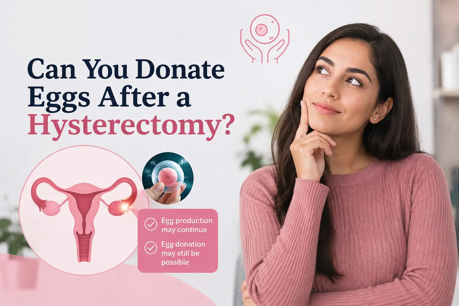 Donate Eggs After a Hysterectomy